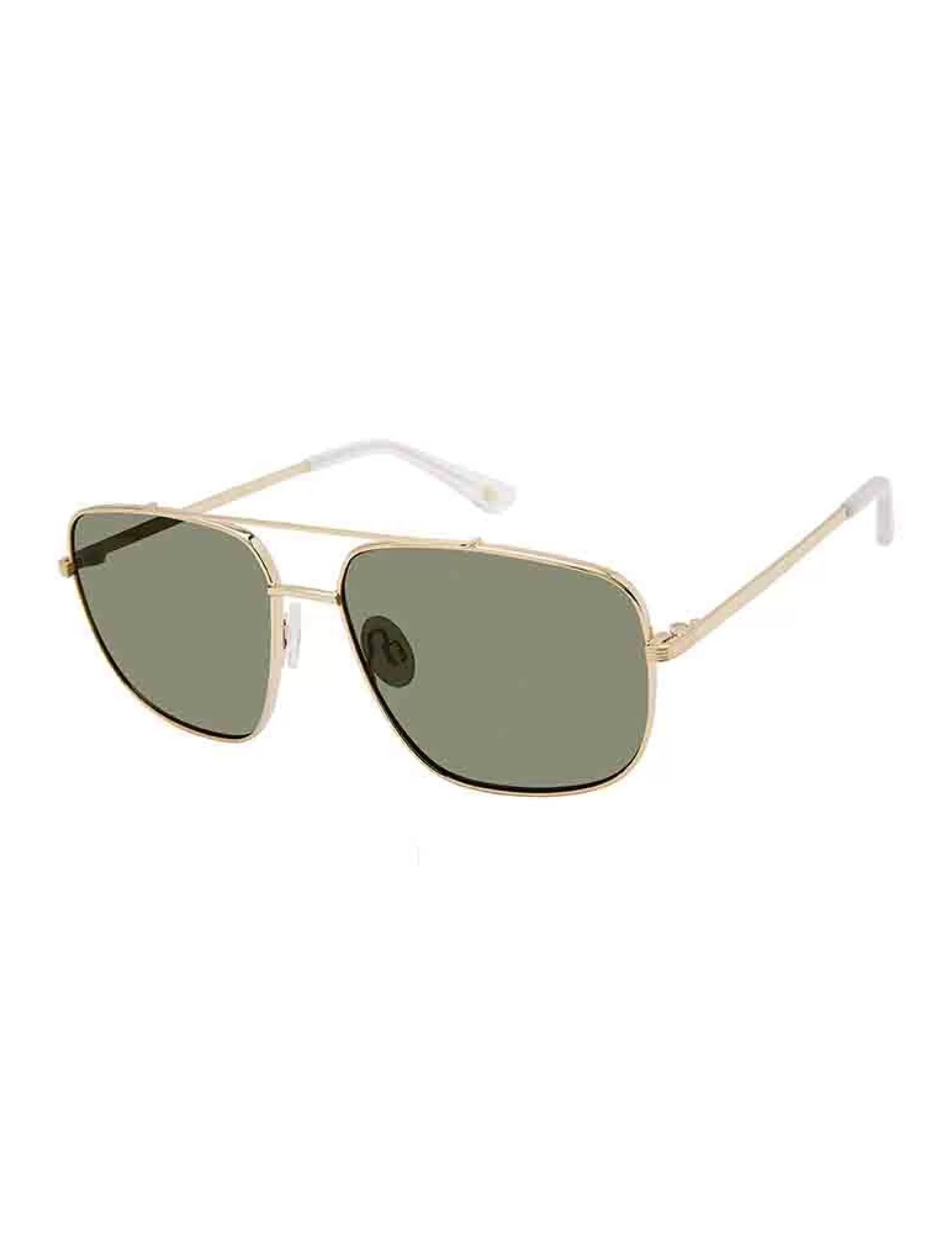 Men's Contemporary Square Navigator Sunglasses>Isaac Mizrahi Fashion