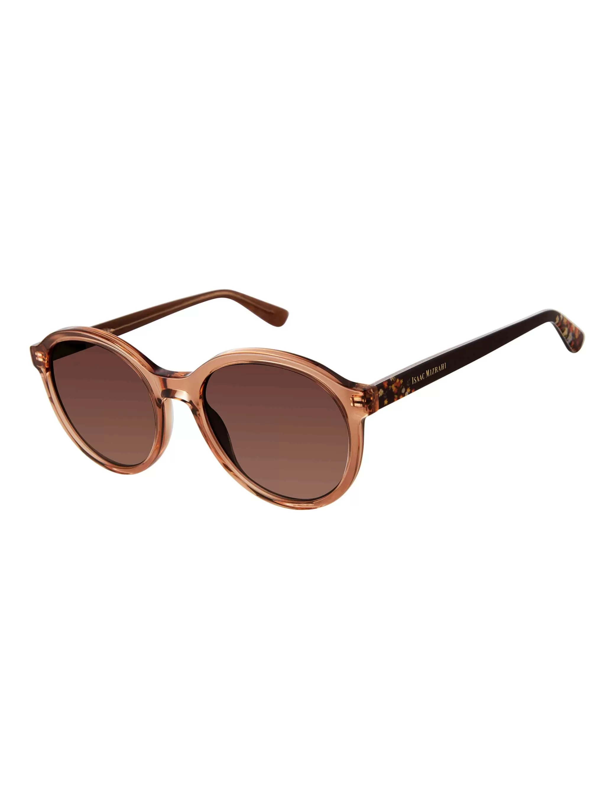 Plastic Oversized Round Sunglasses>Isaac Mizrahi Outlet