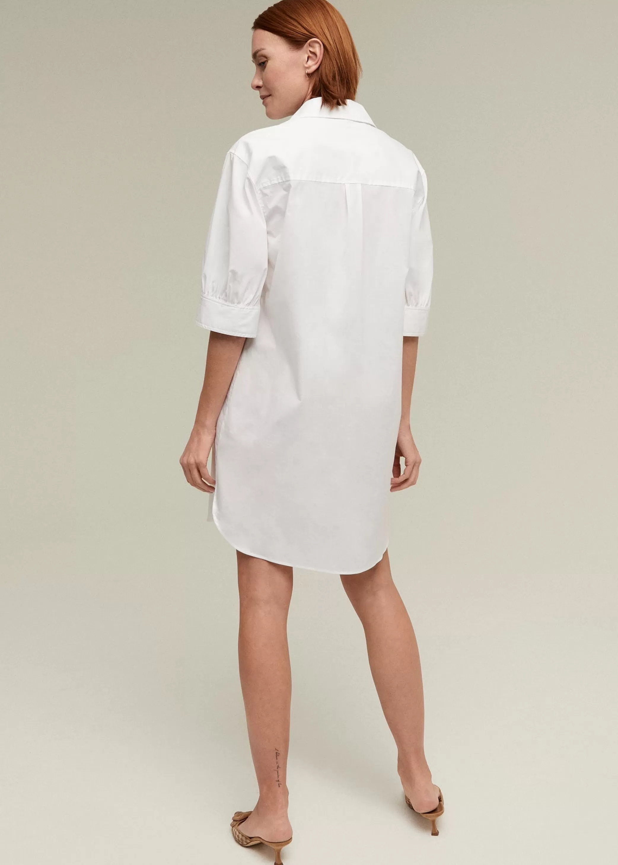 Short Sleeve Shirtdress>Isaac Mizrahi Outlet